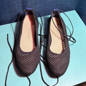 Rothy's Black Knit Women's Flats